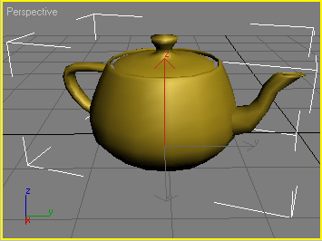 Иллюстрированный самоучитель по 3D Studio Max 6 › Создание объектов › Чайник. Юта-чайник.