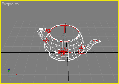 Иллюстрированный самоучитель по 3D Studio Max 6 › Модификация объектов › Перекрытие отверстий каркаса