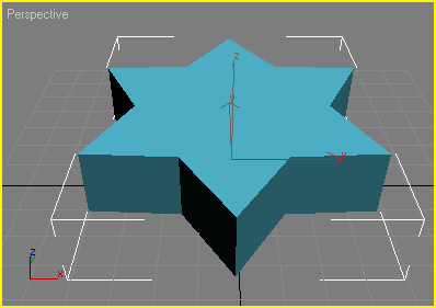 Иллюстрированный самоучитель по 3D Studio Max 6 › Модификация объектов › Создание объектов на основе геометрических форм. Выдавливание сплайна.