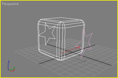 Иллюстрированный самоучитель по 3D Studio Max 6 › Составные объекты › Выполнение команды ShapeMerge