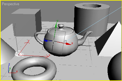 Иллюстрированный самоучитель по 3D Studio Max 6 › Камеры › Выравнивание камеры по объекту