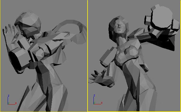 Иллюстрированный самоучитель по анимации персонажей в 3D Studio Max › Использование захвата движения › Настройка верхней части тела