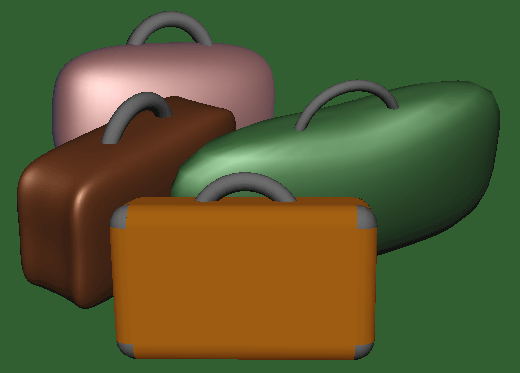 Иллюстрированный самоучитель по Maya 4.5 для начинающих › Моделирование › Округленный чемодан