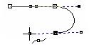 Иллюстрированный самоучитель по CorelDRAW 11 › Линии › Точки излома. Сглаженные и симметричные узлы.