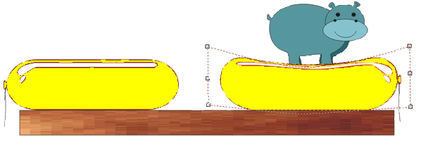 Иллюстрированный самоучитель по CorelDRAW 12 › Огибающие и деформации › Упражнение 11.1. Модификация формы объекта при помощи огибающих.
