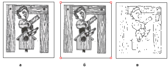 Иллюстрированный самоучитель по CorelDRAW 12 › Пиксельные изображения и коллажи › Автоматическая векторизация