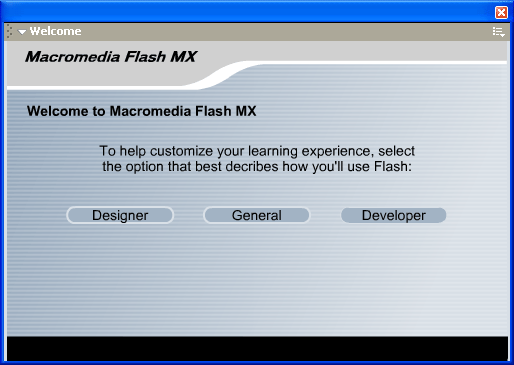 Иллюстрированный самоучитель по Macromedia Flash MX › Новые возможности Flash › Изменения в пользовательском интерфейсе. Конфигурирование рабочей области.