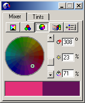 Иллюстрированный самоучитель по Macromedia FreeHand › Цвет › Синтез цвета в системе HLS