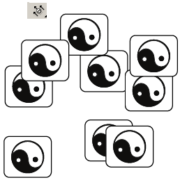 Иллюстрированный самоучитель по Adobe Illustrator CS › Размножение › Применение символов