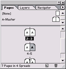 Иллюстрированный самоучитель по Adobe InDesign › Страницы и книги › Работа со страницами