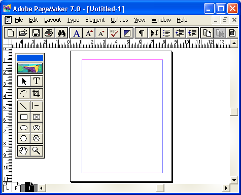 Иллюстрированный самоучитель по Adobe PageMaker 7 › Интерфейс пользователя › Окна документов
