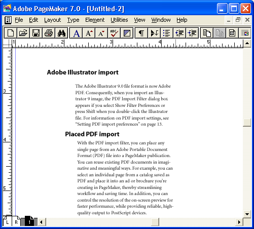 Иллюстрированный самоучитель по Adobe PageMaker 7 › Специальные эффекты › Оформление заголовков