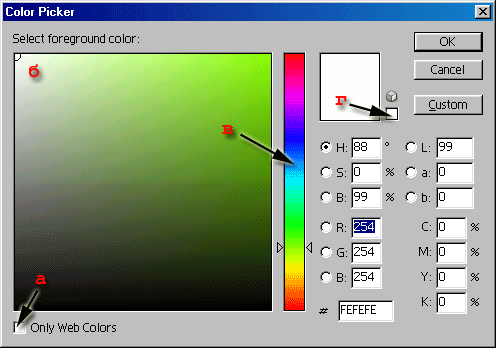 Иллюстрированный самоучитель по Adobe Photoshop 7 › Работа с Web и программирование Imageready › Редактирование таблицы цветов изображения в режиме Indexed Color