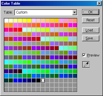 Иллюстрированный самоучитель по Web-графике › Цвет › Индексированный цвет