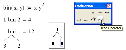 Иллюстрированный самоучитель по MathCAD 11 › Вычисления › Создание оператора пользователя