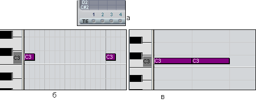 Иллюстрированный самоучитель по Cubase SX › Работа с MIDI-плагинами › Step Designer – паттерновый секвенсор