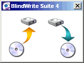 Иллюстрированный самоучитель по работе с CD и DVD › Копирование и работа с CD и DVD как с обычным диском › Blindwrite suite