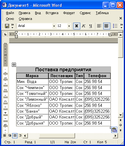 Иллюстрированный самоучитель по Microsoft Access 2002 › Использование внешних данных › Использование буфера обмена Windows для импорта и экспорта данных