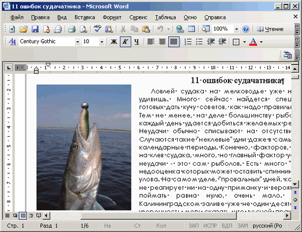 Иллюстрированный самоучитель по Microsoft Office 2003 › Знакомимся с Microsoft Word 2003 › Режимы просмотра документа