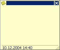 Иллюстрированный самоучитель по Microsoft Office 2003 › Папки Outlook и их назначение › Заметки