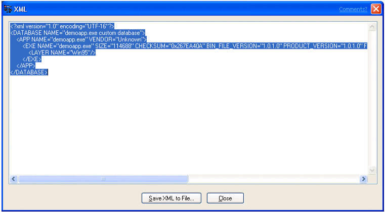 Иллюстрированный самоучитель по автоматической установке Windows XP › Запуск старых приложений в Windows XP › Выявление проблем совместимости с помощью программы QFixApp