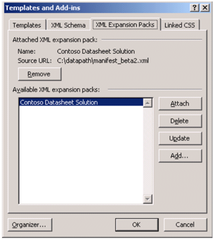 Иллюстрированный самоучитель по настройке Office 2003 › Смарт-документы в Microsoft Office 2003 › Архитектура смарт-документов