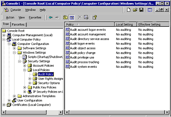 Иллюстрированный самоучитель по настройке Windows 2000/2003 › Пошаговое руководство по использованию протокола IPSec › Подготовка к тестированию