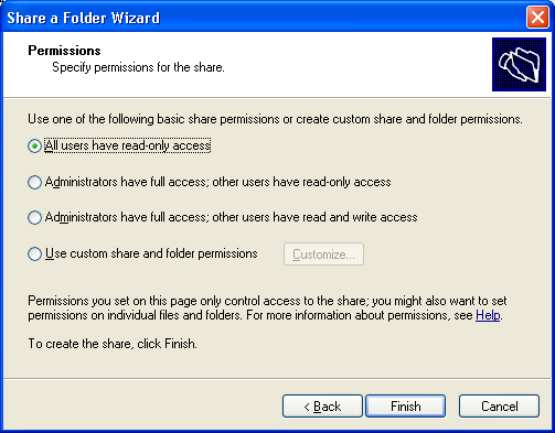 Иллюстрированный самоучитель по Microsoft Windows 2003 › Работа с дисковыми ресурсами › Оснастка Shared Folders