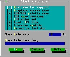 Иллюстрированный самоучитель по Turbo Pascal › Приложение 1. Среда Турбо Паскаля. › Меню опции TOOLS. Меню опции OPTIONS.