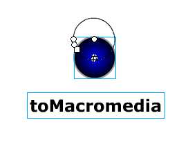 Иллюстрированный самоучитель по Web-разработке на Macromedia Studio MX › Создание элементов навигации › Использование кнопки, созданной во Flash MX