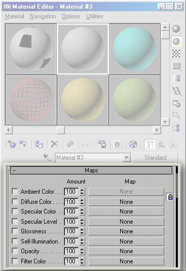 Иллюстрированный самоучитель по 3D Studio Max 5 › Текстурные карты › Использование текстурных карт