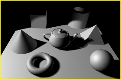 Иллюстрированный самоучитель по 3D Studio Max 6 › Освещение › Панорамирование источника освещения