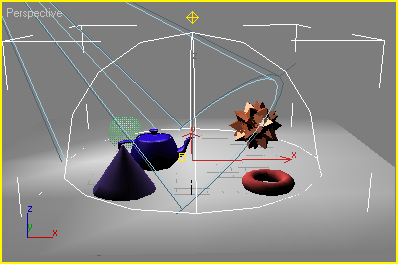 Иллюстрированный самоучитель по 3D Studio Max 6 › Визуализация › Создание контейнера