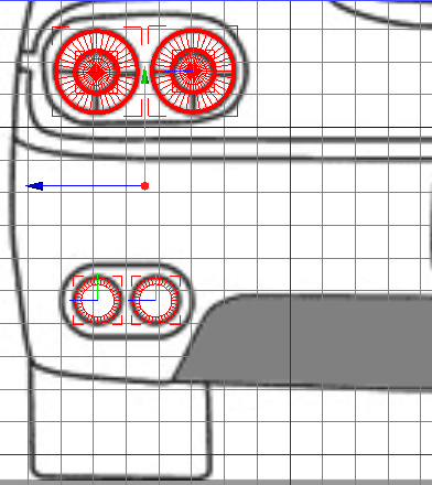 Иллюстрированный самоучитель по Cinema 4D R9 › Работа с примитивами › Колеса автомобиля