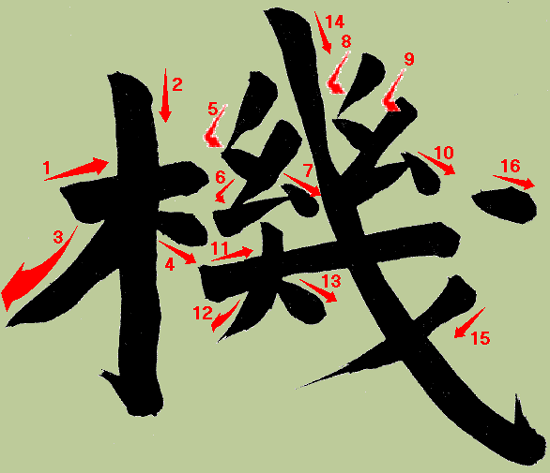Иллюстрированный самоучитель по Maya 4.5 для начинающих › Рендеринг › Китайский иероглиф "Жи"
