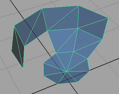 Иллюстрированный самоучитель по Maya 6 › Моделирование на основе полигонов › Инструмент Create Polygon Tool