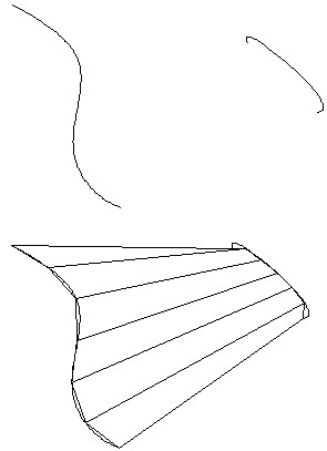Иллюстрированный самоучитель по AutoCAD 2005 › Формирование трехмерных объектов › Построение поверхностей