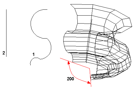 Иллюстрированный самоучитель по AutoCAD 2005 › Формирование трехмерных объектов › Построение поверхностей