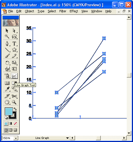 Иллюстрированный самоучитель по Adobe Illustrator 10 › Информационная графика (диаграммы) › Типы диаграмм