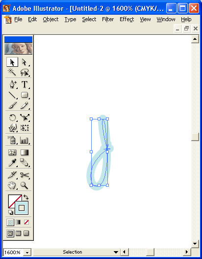 Иллюстрированный самоучитель по Adobe Illustrator 10 › Инструментарий для создания формы объекта › Выравнивание опорных точек