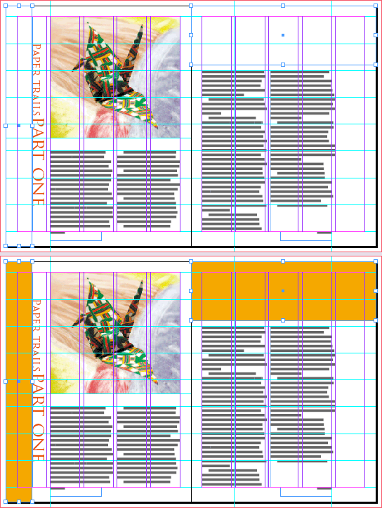 Иллюстрированный самоучитель по Adobe InDesign CS2 › Верстка документа › Переопределение элементов мастер-страницы на страницах документа