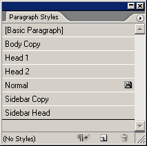 Иллюстрированный самоучитель по Adobe InDesign CS2 › Импортирование и редактирование текста › Загрузка стилей из другого документа