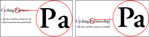 Иллюстрированный самоучитель по Adobe InDesign CS2 › Работа с текстом › Настройка кернинга и трекинга