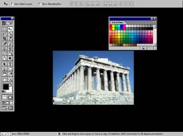 Иллюстрированный самоучитель по Adobe Photoshop 6 › Приступаем к работе › Панель инструментов и панель свойств