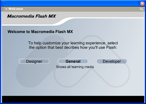 Иллюстрированный самоучитель по Macromedia Flash MX › Основы работы с Flash MX › Изменение состава панелей инструментов