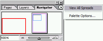 Иллюстрированный самоучитель по Adobe InDesign › Устройство документа › Использование палитры Navigator
