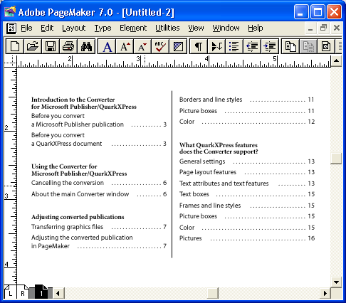 Иллюстрированный самоучитель по Adobe PageMaker 7 › Верстка таблиц и бланков › Форматирование таблиц и бланков