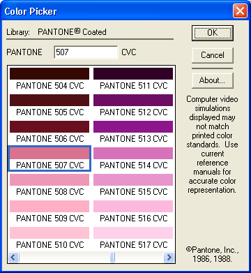 Иллюстрированный самоучитель по Adobe PageMaker 7 › Определение цветов › Работа в окне Color Options
