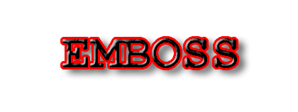 Иллюстрированный самоучитель по Adobe Photoshop 7 › Дополнительные сведения о слоях › Применение эффекта Bevel and Emboss