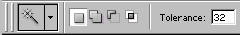 Иллюстрированный самоучитель по Adobe Photoshop 7 › Выделение › Выделение пикселов в зависимости от их цвета